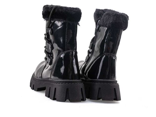 Waves 200 Patik Bot - Siyah/Rugan/Siyah/Kürklü - 3