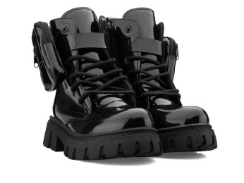 Waves 220 Filet Bot Çantalı - Siyah/Rugan/Çantalı - 6