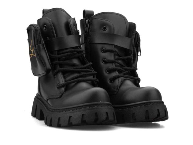 Waves 220 Patik Bot Çantalı - Siyah/Cilt/Çantalı - 6