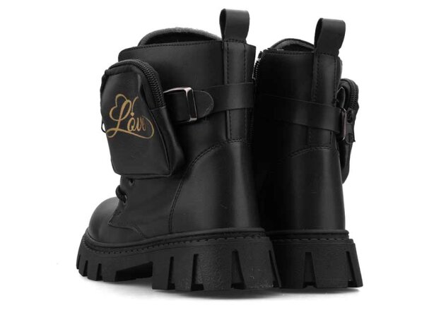 Waves 220 Patik Bot Çantalı - Siyah/Cilt/Çantalı - 7