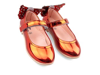 Waves A-Kelebek Patik Babet - Kırmızı/Ayna - Waves