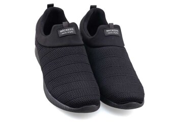 Wickers 2118 Merdane Triko - Siyah/Füme - 2