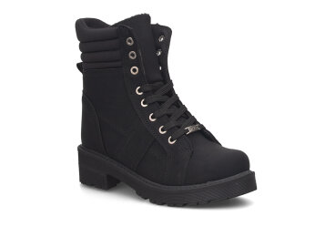 Wickers 2157 Zenne Bot Fermuarlı - Siyah/Nubuk - 6