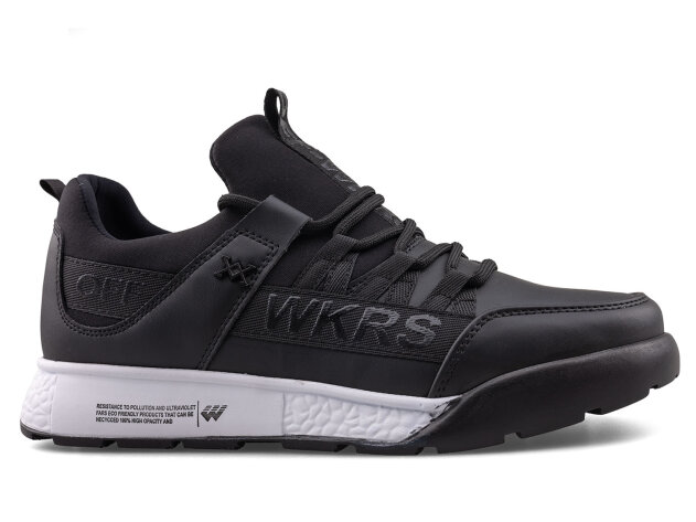 Wickers 2300 Merdane Cilt Aqua - Siyah/Beyaz - 5