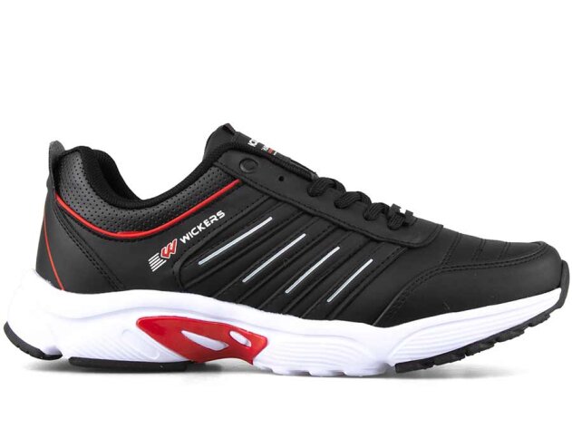 Wickers 2376 Merdane Cilt - Siyah/Beyaz/Kırmızı - 5