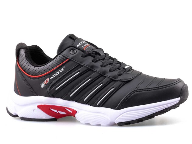 Wickers 2376 Merdane Cilt - Siyah/Beyaz/Kırmızı - 1