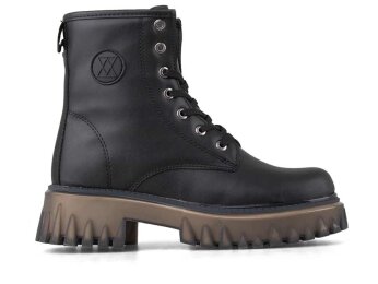 Wickers 2615 Zenne Bot Fermuarlı - SİYAH/CİLT - Wickers