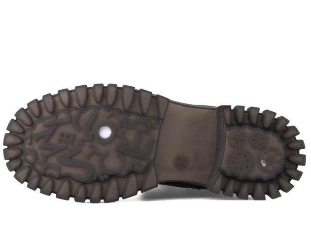 Wickers 2615 Zenne Bot Fermuarlı - Siyah/Nubuk - 8