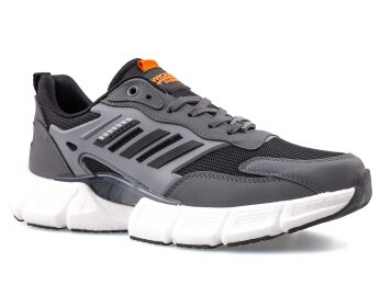 Wickers 2757 Merdane Triko - Füme/Siyah/Turuncu - 1