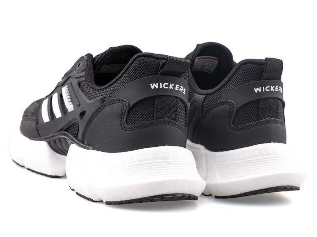 Wickers 2757 Merdane Triko - Siyah/Beyaz - 3