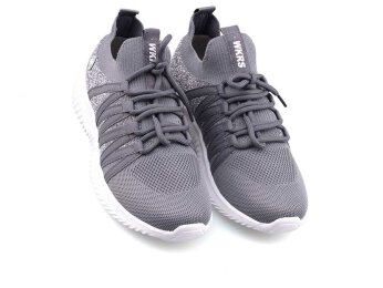 Wickers 2839 Merdane Triko - Füme/Beyaz - Wickers