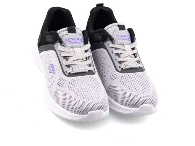 Wickers 2865 Zenne Triko - Gri/Lila - 2