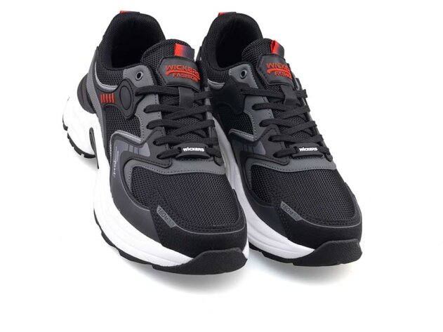 Wickers 2869 Merdane Anrk - Siyah/Kırmızı - 2