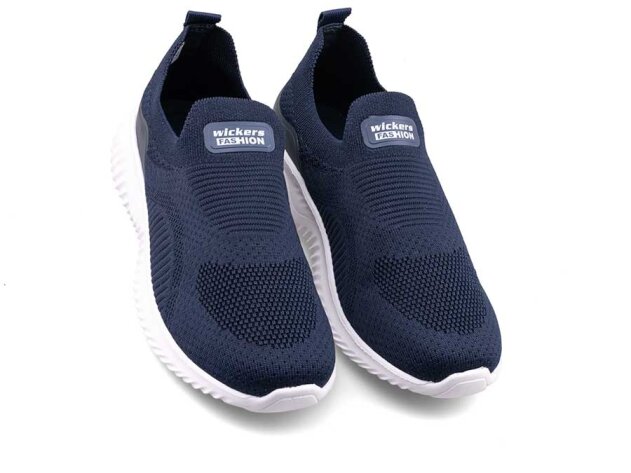 Wickers 2871 Merdane Triko Aqua - Lacivert - 2