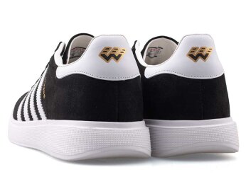 Wickers 2883 Merdane Cilt - Siyah/Beyaz/Süet - 3