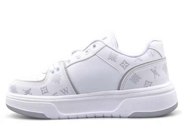 Wickers 2995 Zenne Cilt - Beyaz/Gümüş - 2