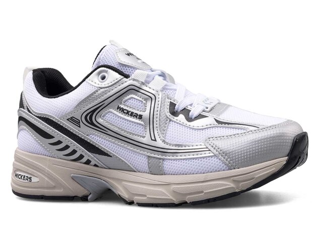 Wickers 3001 Zenne Anrk - Beyaz/Siyah/Gümüş - 1