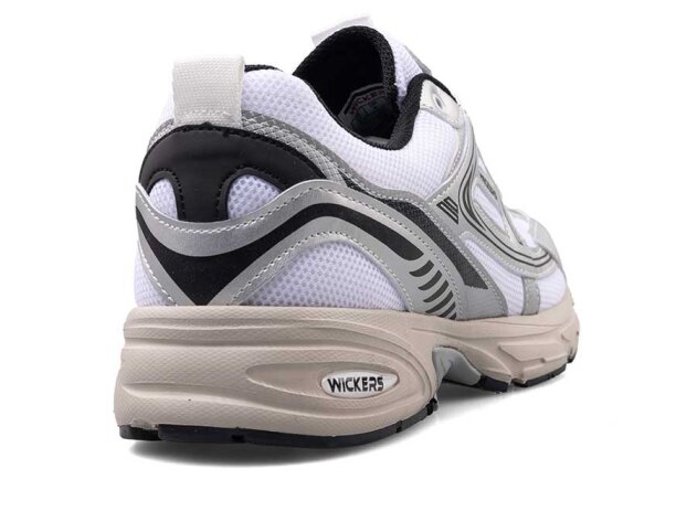 Wickers 3001 Zenne Anrk - Beyaz/Siyah/Gümüş - 3
