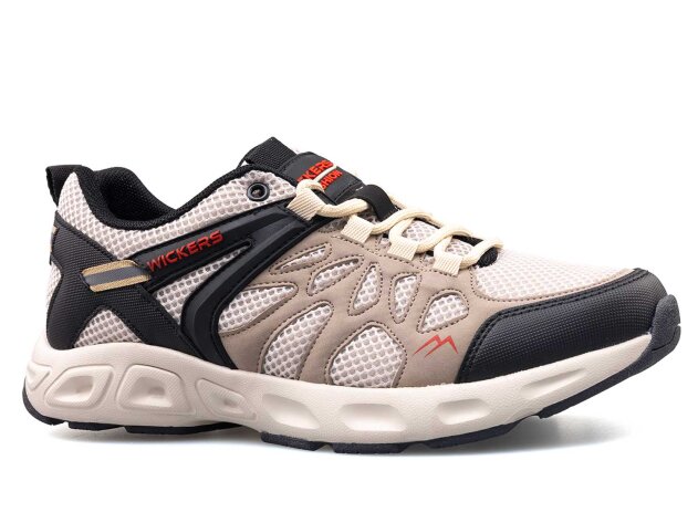 Wickers 3007 Merdane Anrk - Bej/Siyah/Kırmızı - 1