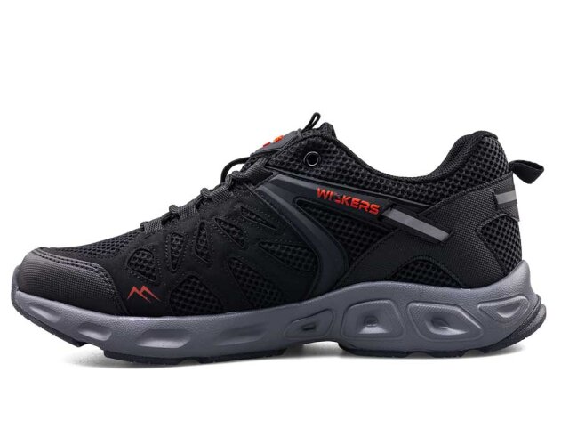 Wickers 3007 Merdane Anrk - Siyah/Kırmızı - 2
