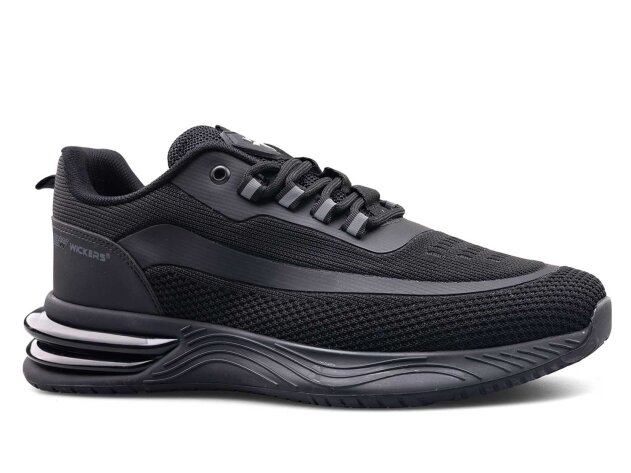 Wickers 3029 Merdane Triko - Siyah/Füme - 1