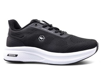 Wickers 3047 Merdane Triko - Siyah/Beyaz - 1