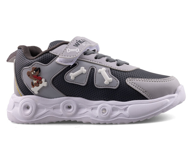 Willas 0025 Patik Cilt Işıklı - Füme/Buz - 1