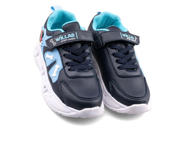 Willas 0025 Patik Cilt Işıklı - Laci/Turkuaz - 2