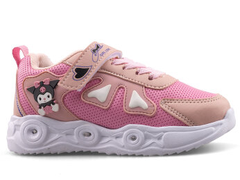 Willas 0025 Patik Cilt Işıklı - Pembe/Pudra - Willas