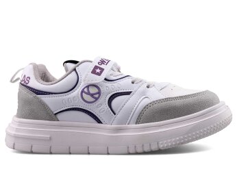 Willas 046 Filet Cilt - Beyaz/Mor - Willas